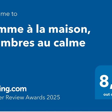 Comme A La Maison, Chambres Au Calme Verrens-Arvey Exterior foto